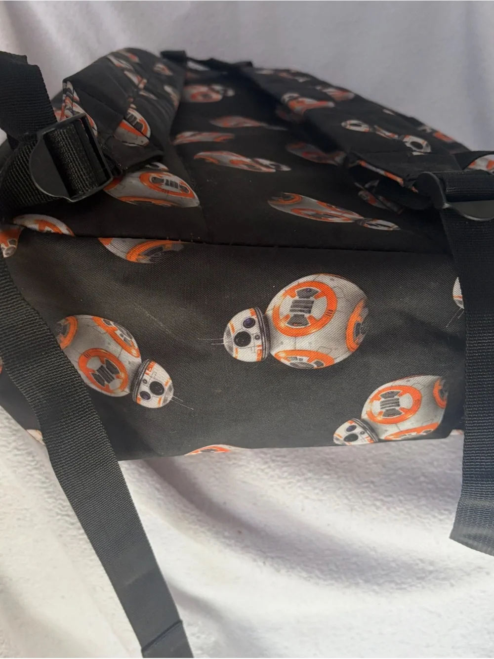 BB-8 Print Black & Orange Backpack -
